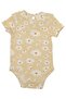 - Daisy Flower Print Short Sleeve Bodysuit - 3M to 12M