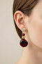 Acrylic Design Handmade Heart Earrings