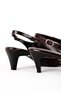 Daisy Women's Pointed Toe Hole Detailed Heeled Shoes B4518 - 5