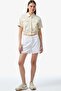 Women's Regular Fit Denim White Jean Shorts Women's Bermuda Denim Shorts White - 5