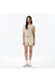 United4 Crop Fit Women's Cream Knitwear - 3