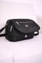 Women's Multi-Compartment Black Covered Leather Daily Use Crossbody & Shoulder Bag - 3