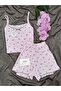 Women's 100% Cotton Breathable 6-Piece Pajama Set with Underwear - 3