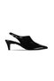 Daisy Women's Pointed Toe Hole Detailed Heeled Shoes B4518