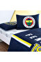 Licensed Fenerbahçe Arma Cotton Double Duvet Cover Set - 3