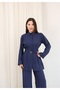 Stylish and Comfortable Hijab Set with Belt Detail - 2
