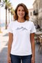 Women's Oversize T-Shirt Sira Daglar Printed 100% Cotton T-Shirt Comfortable Fit