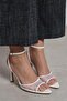 Rody Sedef Mesh Ankle Strap Women's Thin Heeled Sandals - 7
