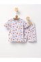 Pijama MS imprimata Catelusi, multicolor