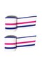 Knitwear Ribbed Striped Cuff 2 Pieces