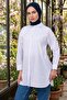 قميص كبير الحجم أبيض اللون HM2903 - 6