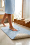 Soft Bath Mat with Non-Slip Base 40X60 cm