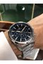 Steel Calendar Chronometer Phosphorescent Waterproof Men's Wristwatch - 2