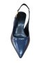 1122 Women's Heeled Shoes with Stone Detail and Open Back Stiletto - 2
