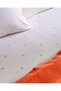 Mathilda Double 100% Cotton Karde Plain Pique Set - Mercan - 6