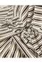 Knitted Fabric in Cream and Brown Colors 160X260Cm - 5