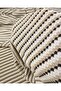 Knitted Fabric in Cream Beige Brown Color 180X200Cm - 2