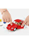 1:32 Scale - Die-Cast Model Porsche 356 B Carrera 2 Car with Pull-Back Action & Openable Doors-Red - 4