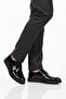 Black Patent Leather Genuine Leather Men's Casual Shoes 917 m