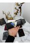 100% Genuine Leather Hand-Stitched Minimalist Wallet - Quality Men's Wallet with Vintage Texture and Snap Closure - 4