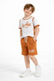 Boys' Summer Shorts Set Printed T-Shirt Casual Set T-Shirt Shorts Riverdale Print - 4