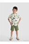 Lcw Kidsekru Printed Boys' T-Shirt and Shorts - 2