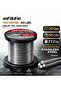 Hg2501 Steel Wire Reel 100m 60Lbs 27.2kg Nylon Coating Stainless Steel