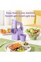 Electric Rotary Chopper for Kitchen – 3-Blade Cheese, Veggie & Nut Shredder, Easy to Use - 6