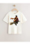 Boy's Harry Potter Printed 100% Cotton Oversize Summer T-Shirt - 2