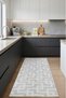 Non-Slip Based Carpet Runner Living Room Hallway Kitchen Bedroom Carpet 3017 Gray - 3
