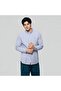 Men’s Cotton Slim Oxford Shirt with Embroidery - 8