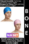 # Comfortable, Flexible, Soft Pool and Sea Swimming Cap, Slippery Inner Surface, Stylish Waterproof Hair Cap, Double Set