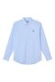 Men’s Cotton Slim Oxford Shirt with Embroidery