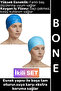 # Comfortable, Flexible, Soft Pool and Sea Swimming Cap, Slippery Inner Surface, Stylish Waterproof Hair Cap, Double Set