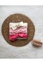 Baby Girl and Child Pink Scalloped Booties & 3-Piece Pink Bandana Set - 3