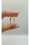 Classic Hoop Model Women's Earrings Gold and Silver Color (3 cm) - 5