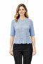 Short Sleeve Openwork Knitwear