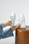 Icon Genuine Leather White Casual Comfortable Women's Sneaker - 2