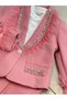 Girl's Jacket Shirt Pants Set - 3