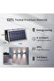 Solar Wall Lights - Outdoor Solar Fence Lights with Up & Down Sconces for Yard, Garden, Ga - 2
