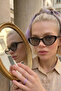 Savange Black Smoked Women's Sunglasses - 2