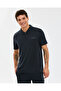M Soft Touch Pique Polo Men's Black Polo Collar Tshirt S2610086-3817