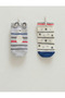 90% Cotton Baby Boy Socks 2 Pairs (4 Pieces) with Cute Animal Figures and Striped Patterns