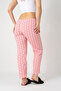 3-Piece Cotton Thin Breathable Fabric Ribbon Waist Detail Solid Pocketless Women's Pajama Bottoms - 2