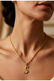 Women's Twisted Chain S Letter Steel Necklace Does Not Tarnish