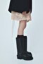 Chunky leather boots - 3