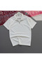 Ribbed Zipper Polo T-Shirt Men's Regular
