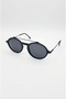Polarized Bone Frame Titanium Shank Polarized Sunglasses Black - 3