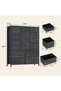 15 Drawers Dresser, Space-Saving Bedroom Fabric Dresser & Chest of Drawers, Multi-Scene Tall - 2