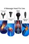 Relixu Professional Mini Massage Gun, Deep Tissue Percussion Muscle Massager with 4 Massage Heads, P - 4